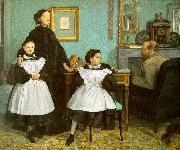 Edgar Degas The Bellelli Family Sweden oil painting artist